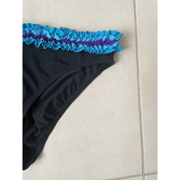 Bleu Rod Beattie Swim Bikini Bottom Ruffled Swimwear - Picture 5 of 8